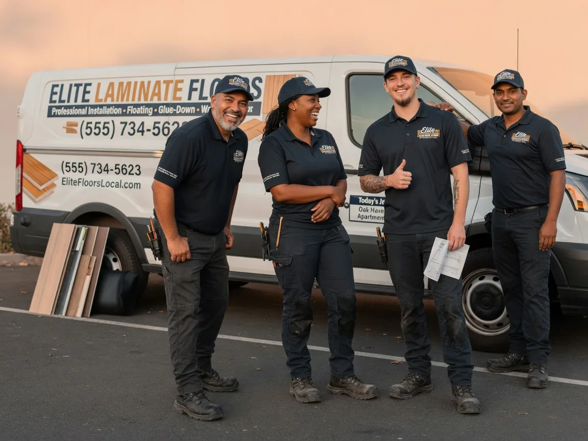 Laminate flooring installation company in Lignum, VA